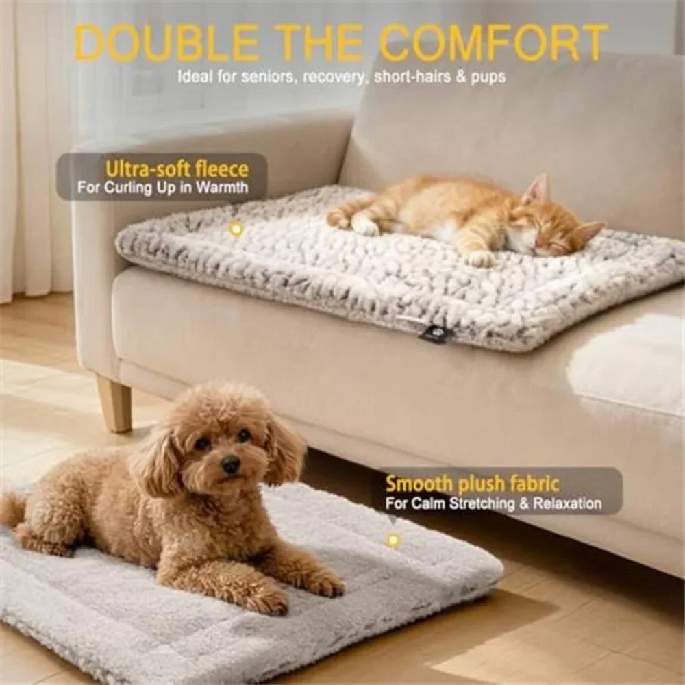 Self Heating Cat Pad Warming Pet Bed Thermal Mat Indoor Outdoor Kitten Puppy